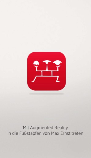Screenshot der Max Ernst AR App