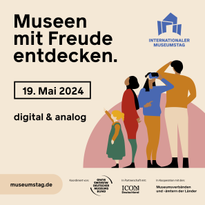 Werbeplakat des Internationalen Museumstags