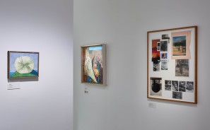 Installationsansicht mit Werken von Christoph Westermeier und Max Ernst