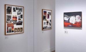 Installationsansicht mit Werken von Christoph Westermeier und Max Ernst
