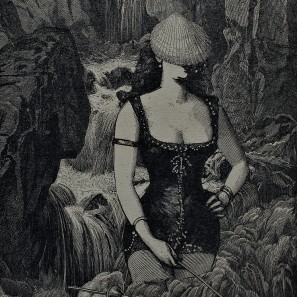 Eine Collage aus dem Collagenroman "Une semaine de bonté" von Max Ernst