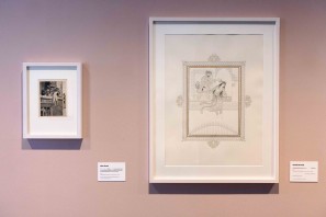 Installationsansicht aus der Ausstellung FARAH OSSOULI - MERK' DIR DEN FLUG, DER VOGEL WIRD STERBEN